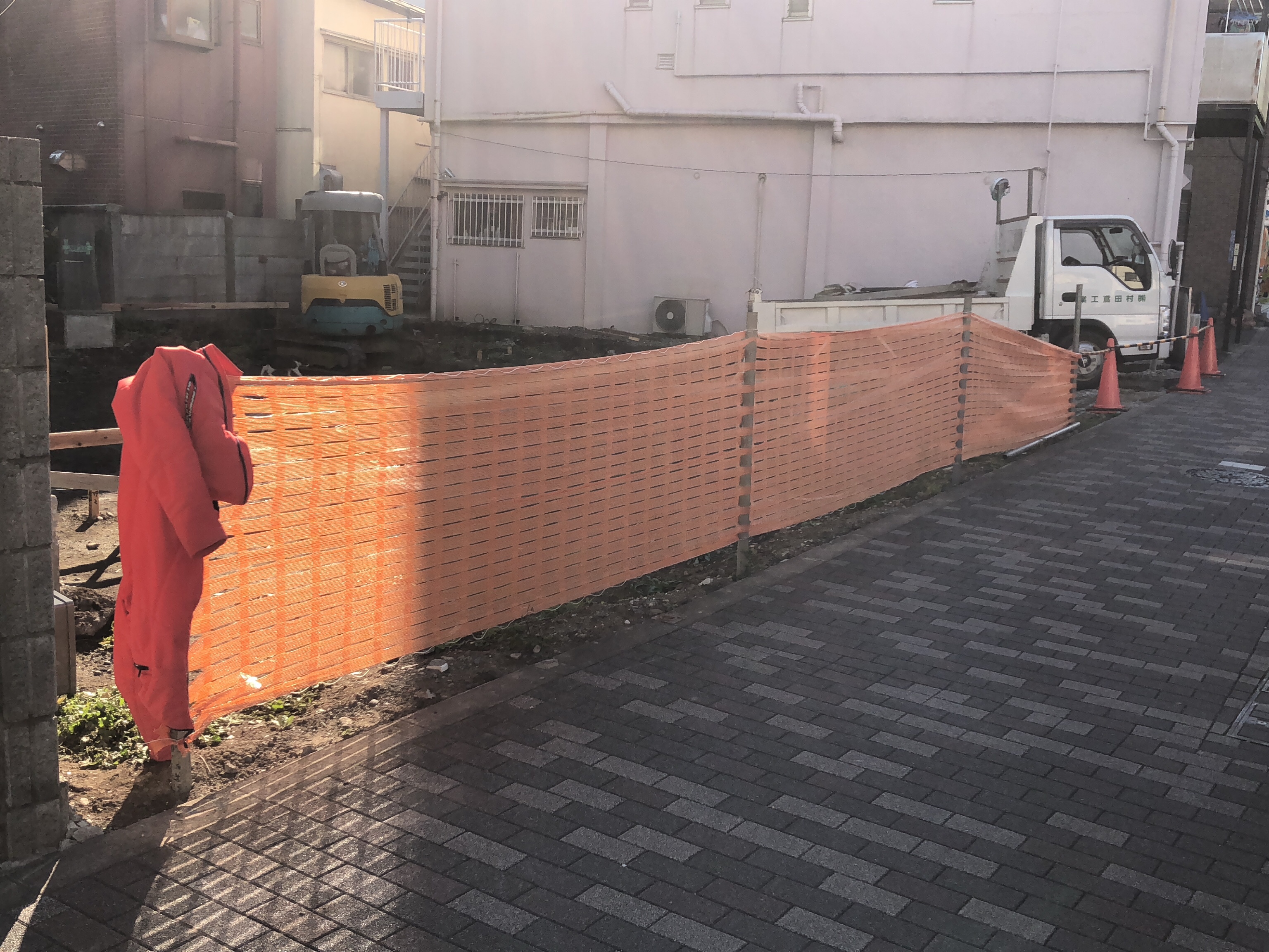 荒川のお寺着工！