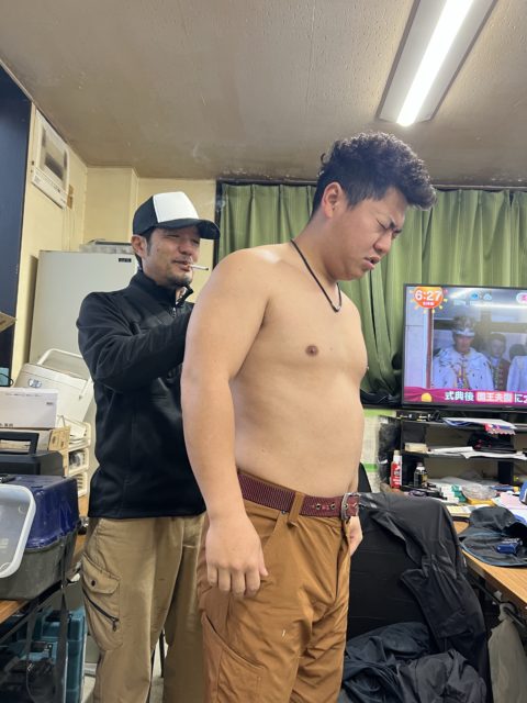 いててて。。。